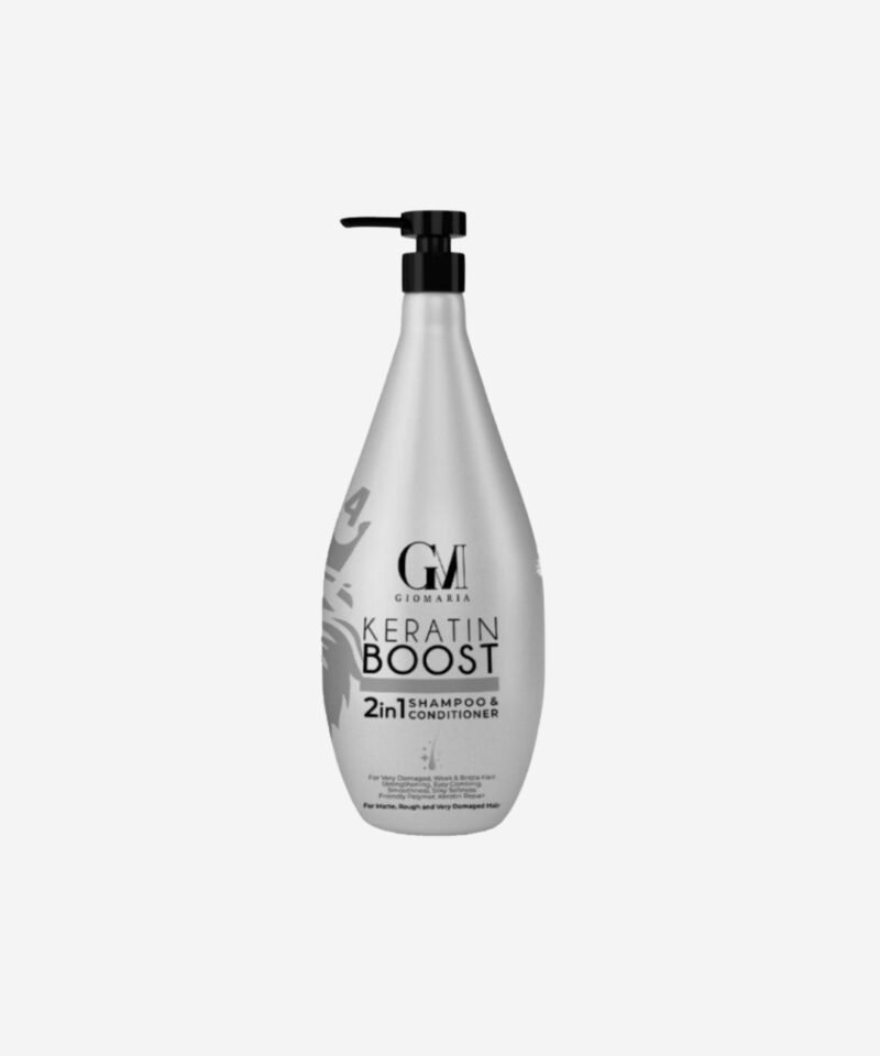 KERATIN BOOST ARGAN SHAMPOO & CONDITIONER 1000ML