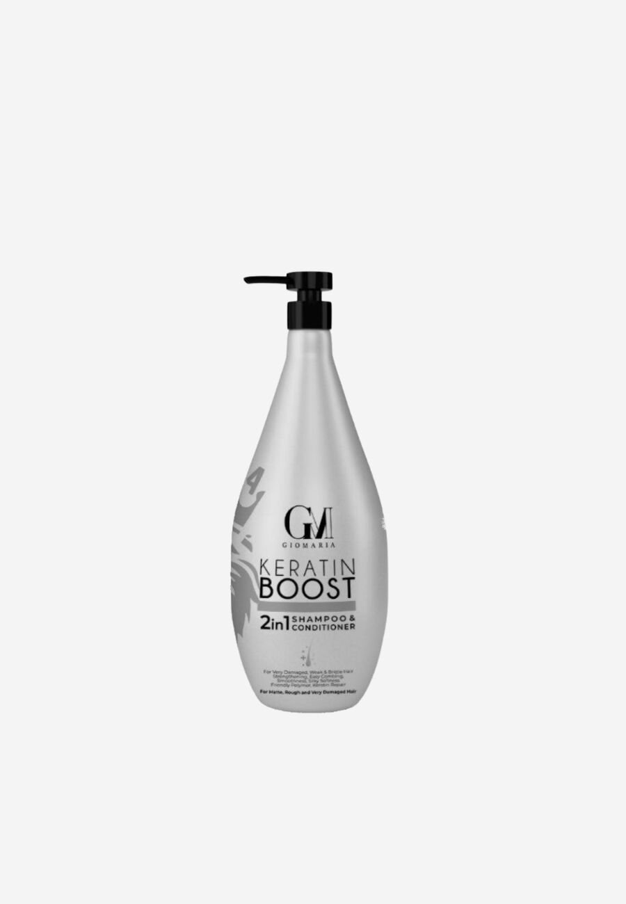 KERATIN BOOST ARGAN SHAMPOO & CONDITIONER 380ML