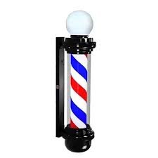 Detreu Barber Pole mit Lampe 100 cm