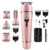 Πλήρες Grooming Kit με όλα τα απαραίτητα αξεσουάρ κουρέματος, και ξυρίσματος, κατάλληλο για κάθε είδους περιποίηση σε μαλλιά, γένια και σώμα. Επαναφορτιζόμενη κουρευτική μηχανή με λεπίδα ακριβείας από ανοξείδωτο ατσάλι, με εργονομικό design και πολλά αξεσουάρ. Χαρακτηριστικά: Ισχύς: 5W Λυχνία ένδειξης μπαταρίας Επαναφορτιζόμενη μπαταρία λιθίου Χρόνος φόρτισης: 8 ώρες Χρόνος λειτουργίας: 45 λεπτά 4 χτενάκια για μήκη κοπής 3, 6, 9, 12mm Λεπίδα από ανοξείδωτο ατσάλι πλάτους 40mm Διαστάσεις: 13 x 4cm. Η συσκευασία περιλαμβάνει: 1 x Κουρευτική μηχανή 1 x Καλώδιο φόρτισης USB 1 x Λαδάκι λίπανσης 4 x κεφαλές κουρέματος/ξυρίσματος 4 x Χτενάκια οδηγοί 1 x χτένα 1 x Βούρτσα καθαρισμού 1 x Βάση τοποθέτησης 1 x Οδηγίες χρήσης στα Αγγλικά