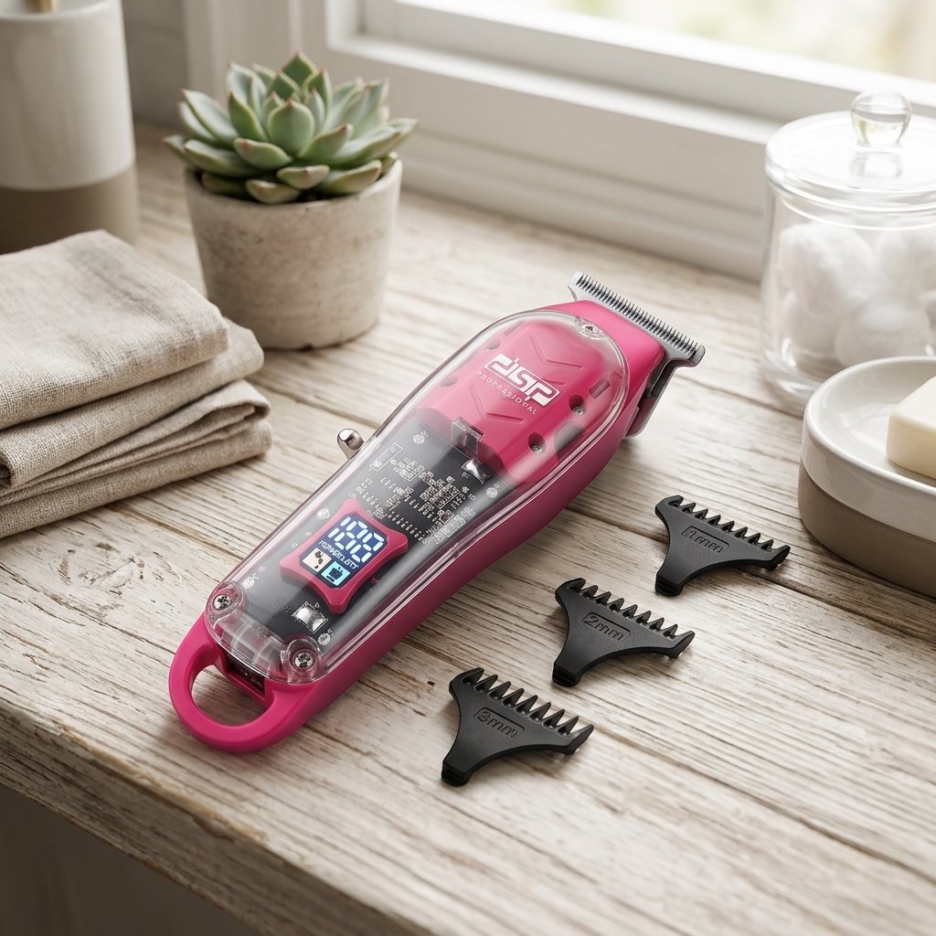 Κουρευτική Μηχανή Trimmer DSP Ροζ - Image 2